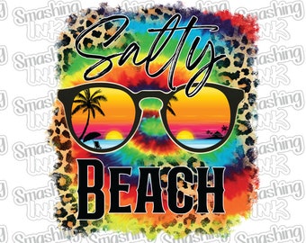 Salty Beach ~ Apparel Transfer | DTF | Iron On | Sublimation | HTV