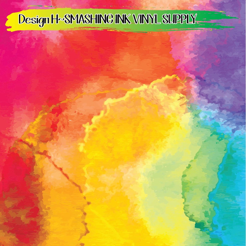 Colorful Splatter Vinyl/printed Heat Transfer Vinyl/patterned Etsy