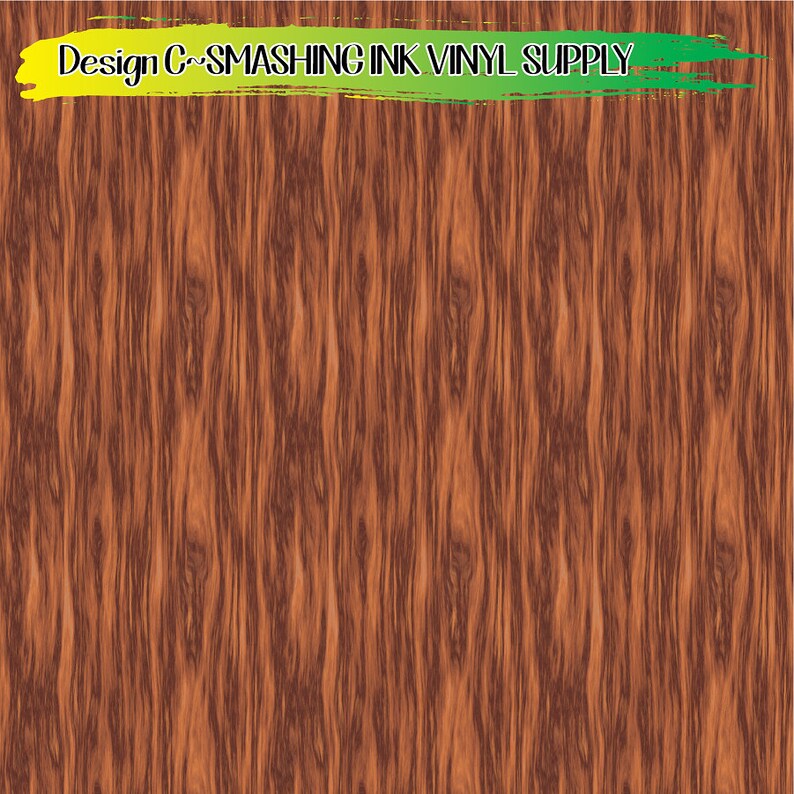 wood grain vinylprinted heat transfer vinylpatterned etsy