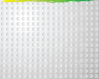Golf Ball Pattern Adhesive Vinyl | Heat Transfer | Faux Leather | Laser Safe Materials