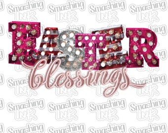Easter Blessings ~ Apparel Transfer | DTF | Iron On | Sublimation | HTV
