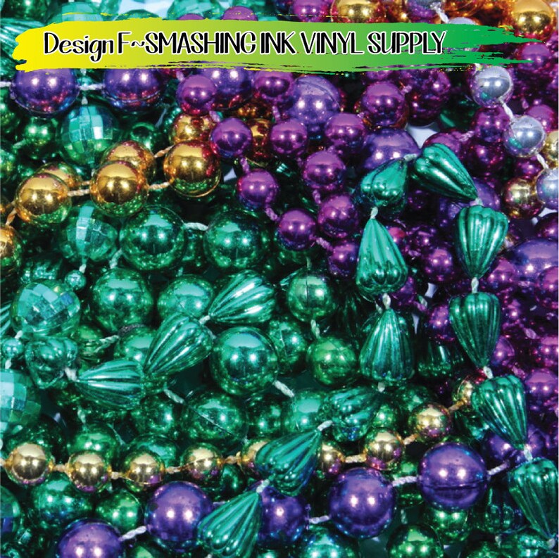 mardi gras heat transfer vinyl