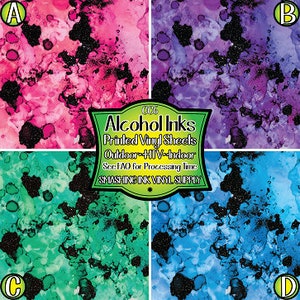 Alcohol Ink Vinyl/Printed Heat Transfer Vinyl/Patterned Vinyl/Printed 651 Vinyl/Printed 631 Vinyl/Printed Outdoor Vinyl/Printed HTV