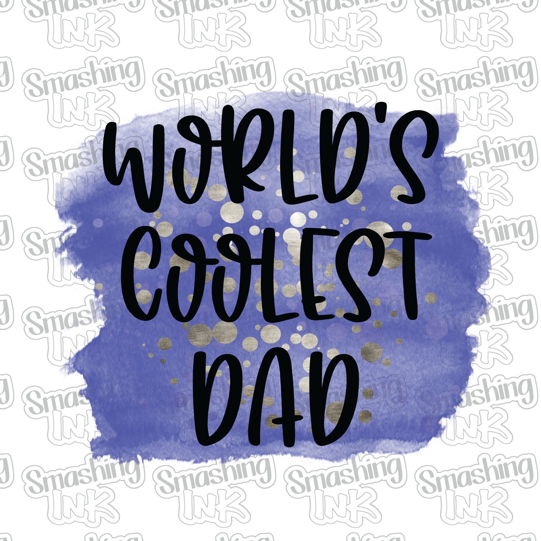 Worlds Coolest Dad Apparel Transfer Available in Heat Transfer, DTF direct  to Film, or Sublimation, Iron on Shirt Transfer - Etsy