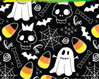 Halloween Doodles Vinyl/Printed Heat Transfer Vinyl/Patterned Vinyl/Printed 651 Vinyl/Printed 631 Vinyl/Printed Outdoor Vinyl/Printed HTV