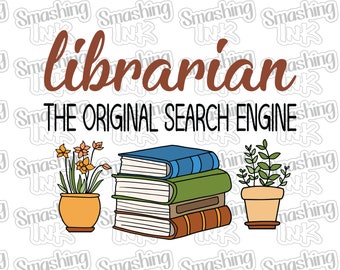 Librarian Search Engine ~ Apparel Transfer | DTF | Iron On | Sublimation | HTV