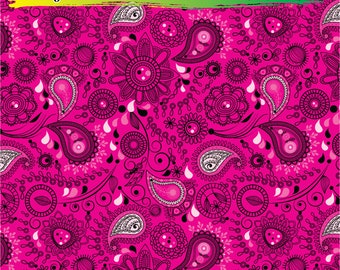 Valentines Paisley Adhesive Vinyl | Heat Transfer | Faux Leather | Laser Safe Materials