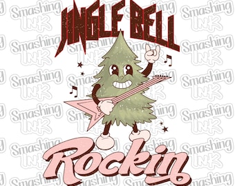 Jingle Bell Rockin' ~ Apparel Transfer | DTF | Iron On | Sublimation | HTV