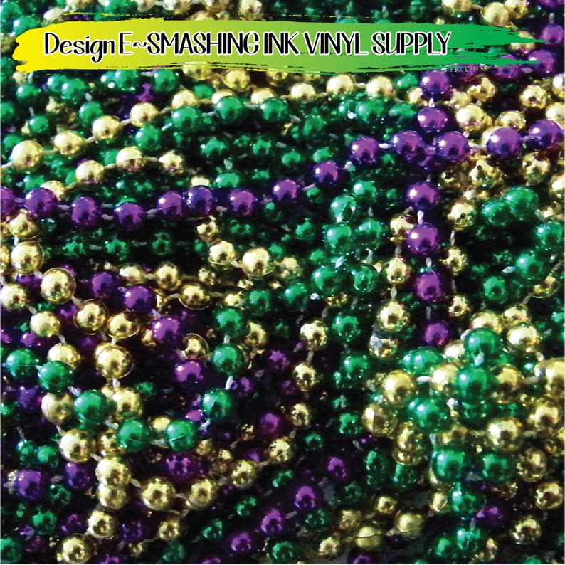 mardi gras vinyl used