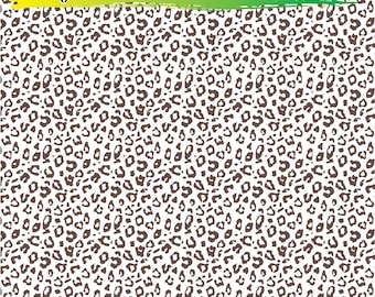 Cheetah Print Adhesive Vinyl | Heat Transfer | Faux Leather | Laser Safe Materials