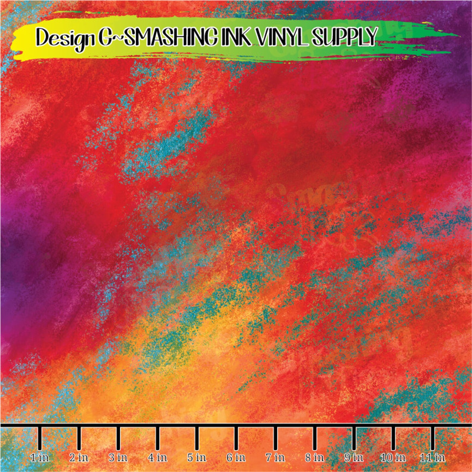 Colorful Grunge Vinyl/printed Heat Transfer Vinyl/patterned Vinyl ...