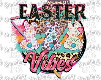 Easter Vibes ~ Apparel Transfer | DTF | Iron On | Sublimation | HTV