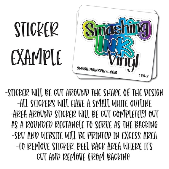 Bulk Sticker Printing, Vinyl Stickers
