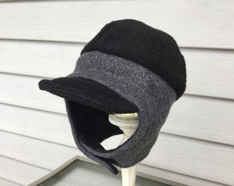 Boys winter grey  hat