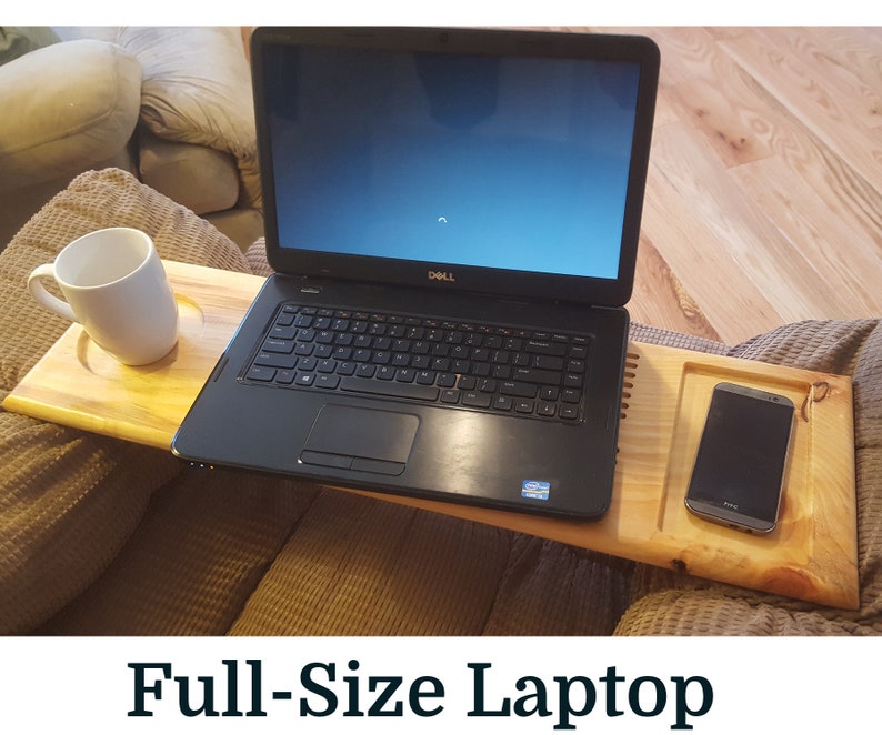 Laptop Desk Recliner Tray Custom Made to Order Pine Cherry Etsy