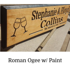 Upcharge for Edging Upgrade Add-On to Any Product Roman Ogee/Painted