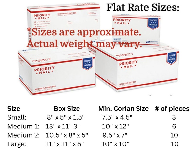 Cut to Box Size Corian Pen Blanks Craft Material Solid Surface Acrylic Jewelry Material Trays Cutting Boards By the Box Full image 7