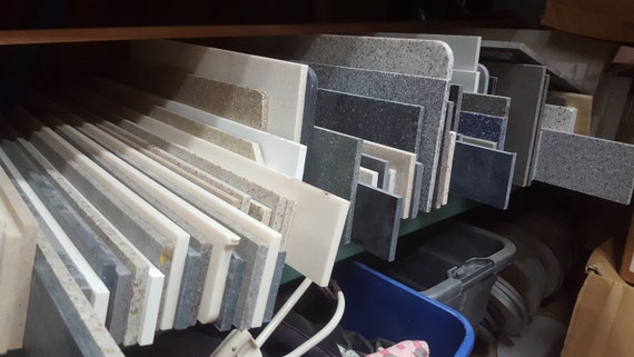 Scrap Corian Pen Blanks Craft Material Solid Surface Jewelry Etsy