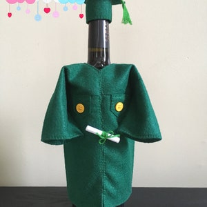 Graduation Wine/Champagne Bottle Cover