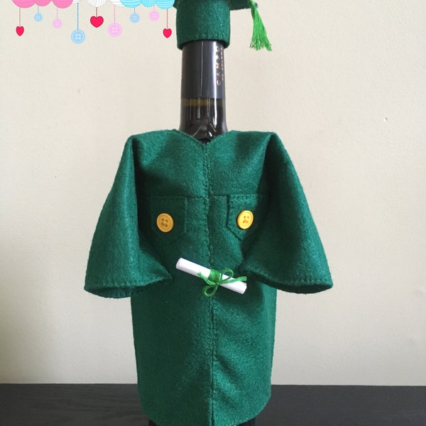 Graduation Bottle Cover Etsy