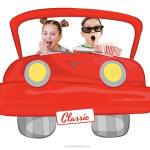 Decoraciones de Carro Feliz Cumpleaños, Cartel de Carro para Fiestas, Fotomatón de Carro, Decoración de Fondo para Fiesta