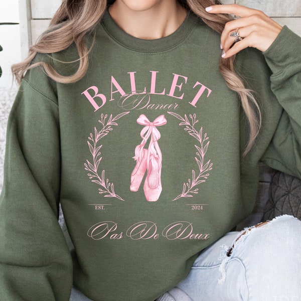 Ballet PNG, Coquette Aesthetic, Balletcore PNG, Ballet Core Png, Ballet Shirt Sublimation, Preppy, Pink Bow Png, Coquette Wall Art Png