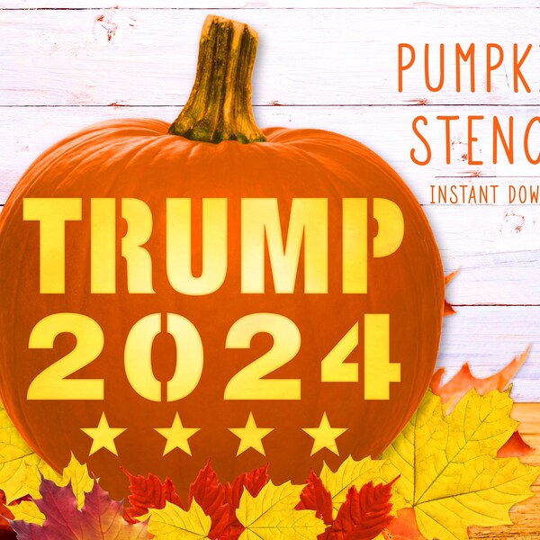 Trump Jack O Lantern - Etsy