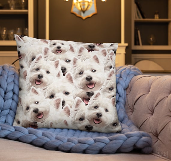 custom pillow with dog face