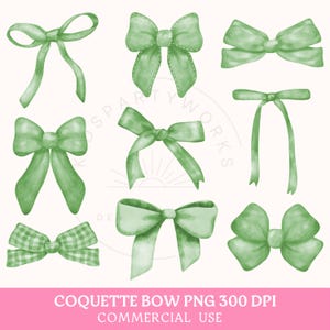 Coquette Bow Png, Coquette Green Bow Png, Coquette Bows Png, Green Bows PNG,  Trendy Coquette Bow Shirt Design, Green Bow Clipart, Girly Png