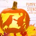 Witch &amp; Crow Pumpkin Stencil, PRINTABLE Pumpkin Stencil, Jack O ...