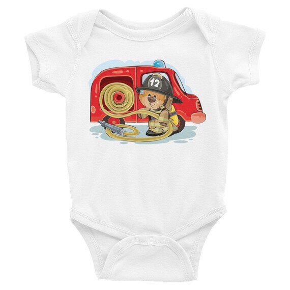 fireman baby clothes