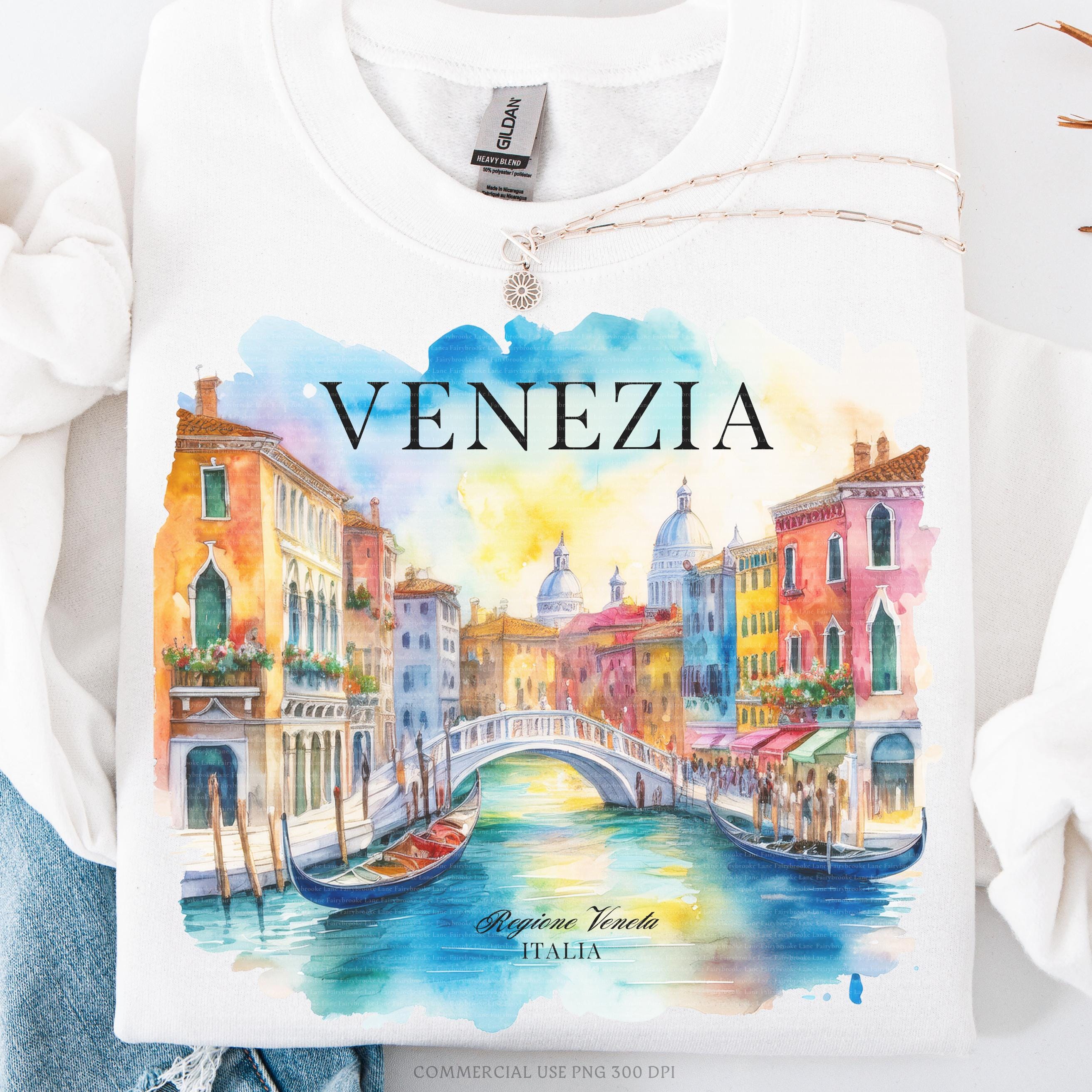 Venice Png, Italy PNG, Italy Shirt Png, Ciao Italy Trip Png, Venezia Italy T-Shirt Sublimation Design, Summer Shirt Mediterranean Digital