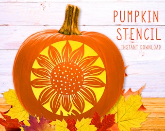 Flower Pumpkin Carving