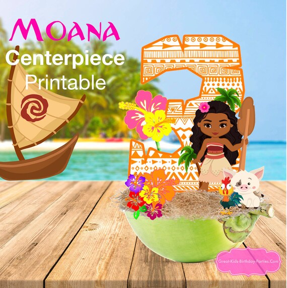 Moana Cumpleanos Moana Centro De Mesa Moana Fiesta Moana Etsy Moana Cumpleanos Moana Centro De Mesa Moana Fiesta Moana Etsy