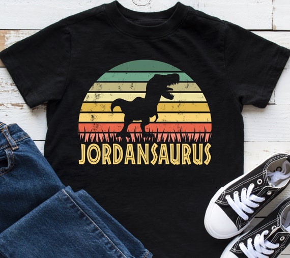 Dinosaur Shirt, Dinosaur Birthday Shirt, Toddler T-shirt, Boy Birthday, Jurassic Kids Gift, T-Rex, Tyrannosaurus Rex Child Tee, Kids Il_570xn