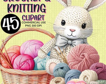 PNG de crochet, clipart de crochet, png de tejido, clipart de tejido, clip art de crochet, descarga de hilo, diseño de sublimación de uso comercial PNG gráfico