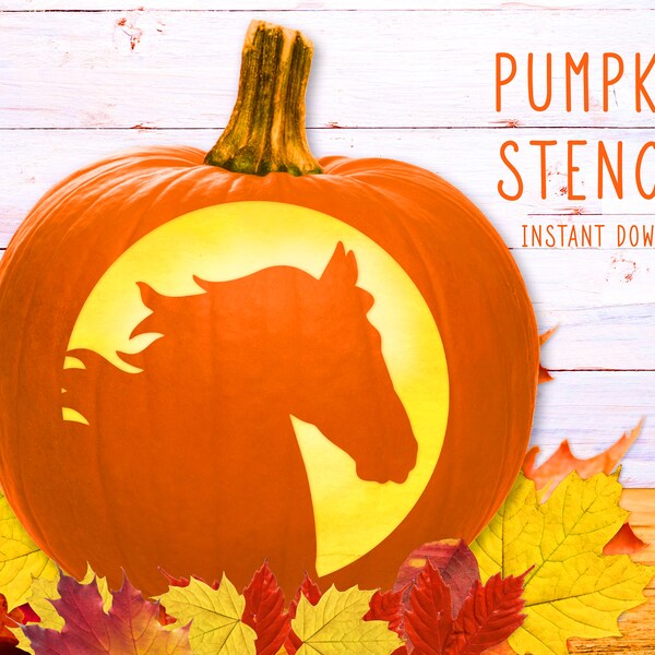 Horse Stencil - Etsy