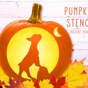 Dog Pumpkin Stencil, French Bulldog Printable Stencil, Jack O' Lantern ...