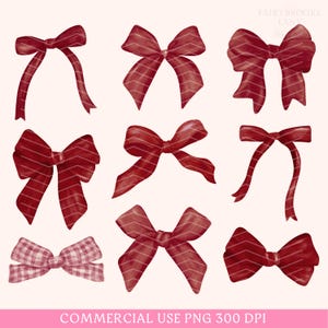 Coquette Bow Png, Coquette Red Bow Png, Christmas Bow Png, Maroon Bows PNG, Trendy Coquette Bow, Shirt Sublimation Designs, Bow Clipart
