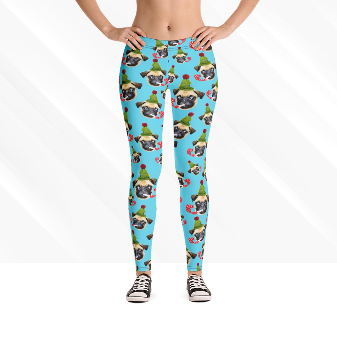 Yoga Pants Custom Leggings With Faces On Them Custom Leggings
