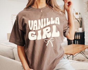 Vanilla Girl PNG, Coquette PNG, Clean Girl Png, Retro Groovy, Vanilla Girl Aesthetic, White Bow, Shirt Sublimation, Design Download, Trendy