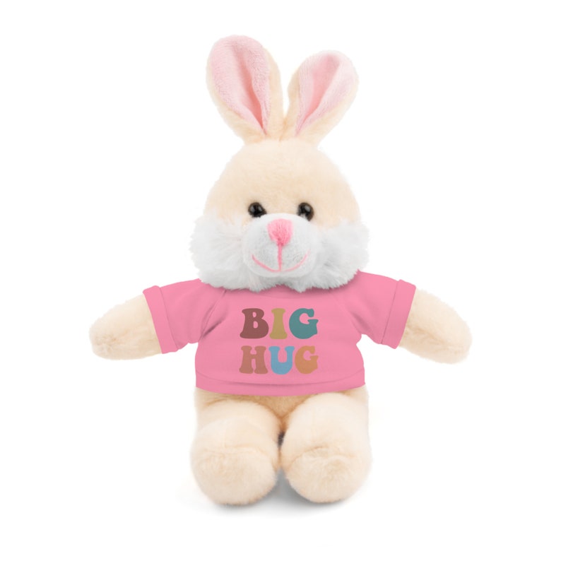 BIG HUG Stuffed Animal With Tshirt Gift for Girl Boy Etsy