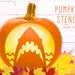 Shark Pumpkin Stencil, Shark PRINTABLE Pumpkin STENCIL, Shark Pumpkin Template, Pumpkin Carving ...