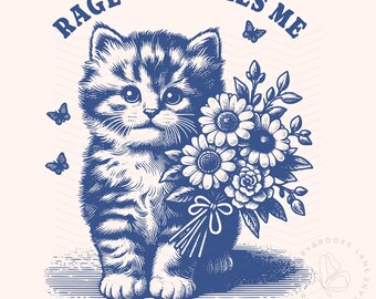 Rage Consumes Me Png, Funny Cat Meme Shirt Png, Funny Sarcastic Png Gift For Cat Lover Png Funny Shirt Png Cute Kitten Retro Sublimation Png