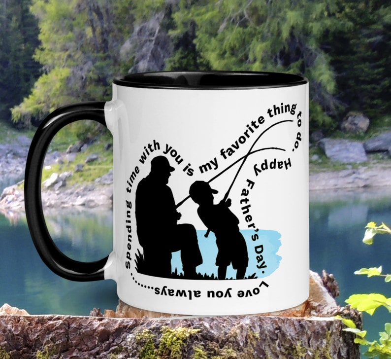 Father's Day Mug | Fishing Mug | Father's Day Gift | Gift for Dad ...