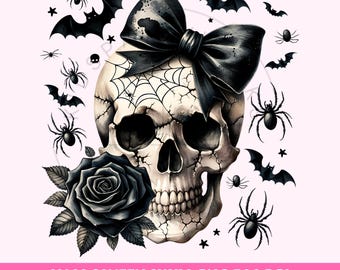Halloween Png, Halloween Calavera Lazo Png, Halloween Png Club Social Png Temporada Espeluznante Png Otoño Png Descarga Digital