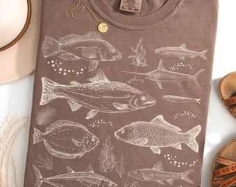 Fish PNG, Fisherman Aesthetic, Retro Fish Tattoo Shirt Png, Y2K Summer Png Fishing Sardines Ocean Nautical Maritime Living Coastal DIGITAL
