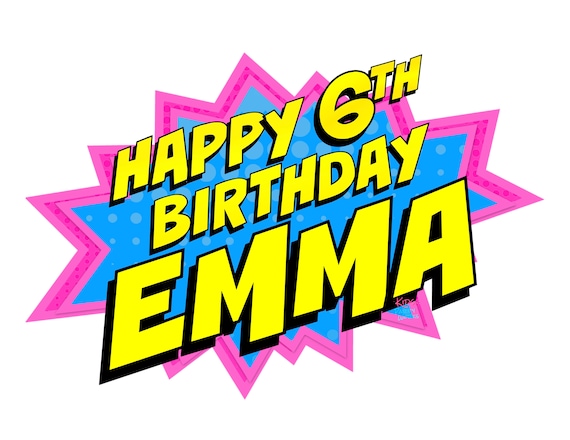 Supergirl Birthday Party, Personalized Birthday Sign, Supergirl Party