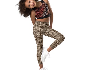 Pantalon Léopard Filles - 4 à 10 Ans - Pantalon Louison