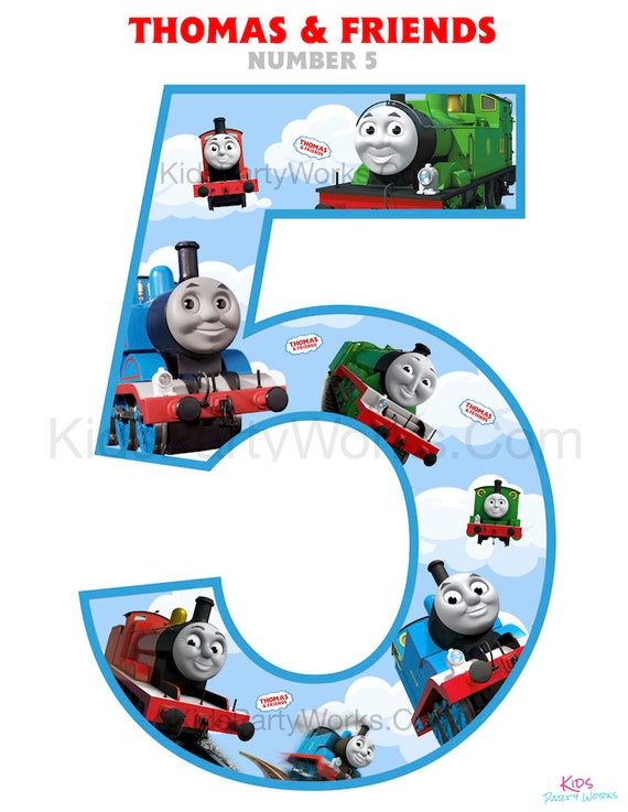 number 4 thomas train